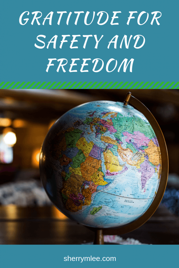 Gratitude for safety and freedom; gratitude journal; things to be thankful for; things to be grateful for; emigrating to Canada; ancestry; gratitude for freedom and safety