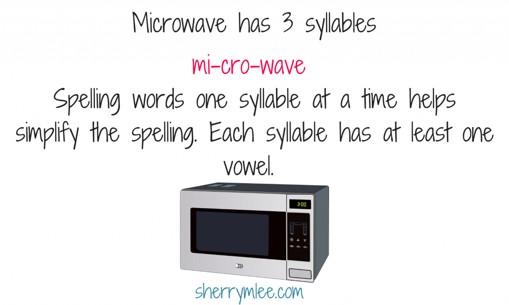 The best spelling hacks ever; microwave has 3 syllables